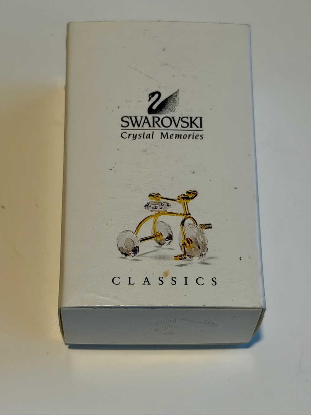 Swarovski Crystal Memories Tricycle Gold ~ Classic Retired #219198 - Picture 7 of 16